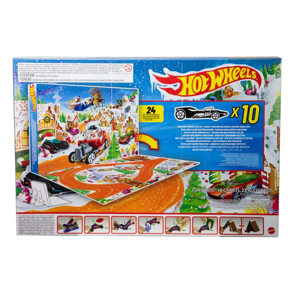 Hot Wheels Adventní kalendář 2025 fotografii produktu