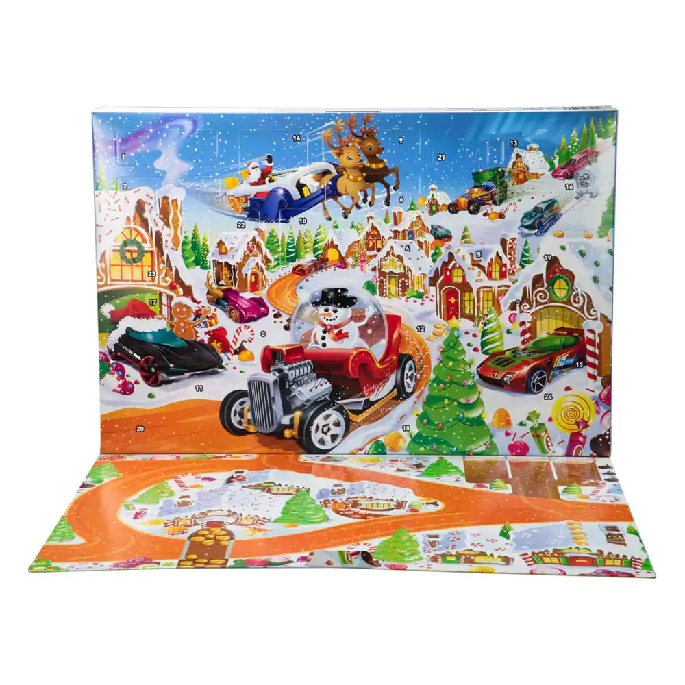 Hot Wheels Adventní kalendář 2025 fotografii produktu
