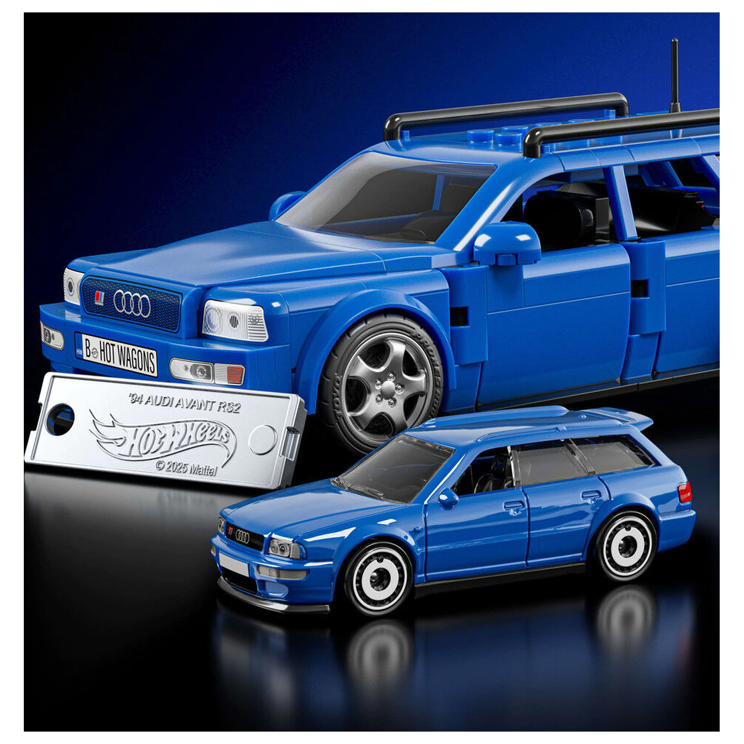 Hot Wheels Audi RS2 Speed stavebnice fotografii produktu