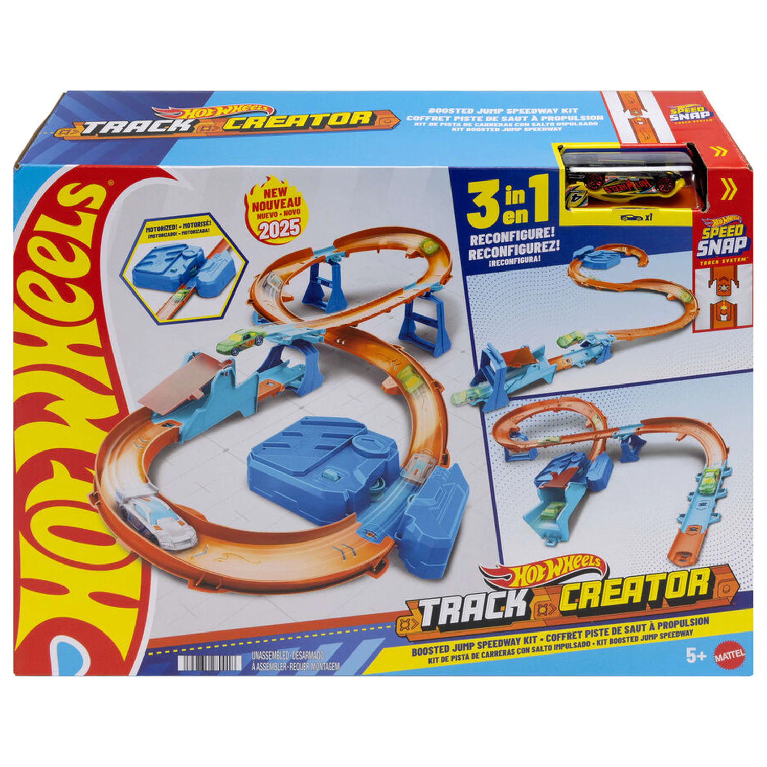 Hot Wheels Boosted Jump Závodní dráha sada fotografii produktu