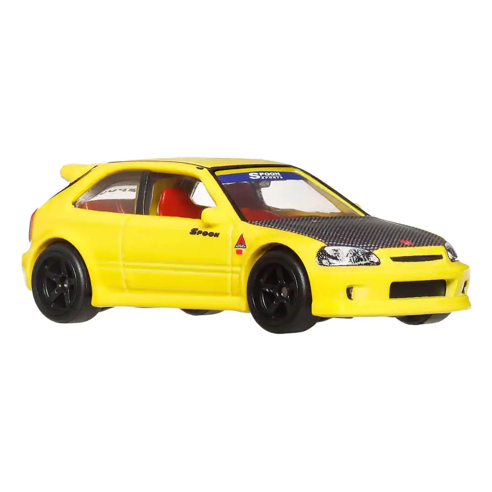 Hot Wheels Premium Car Culture Diecast vozidlo 2-balení 1/64 &#039;99 Honda Civic Type R (EK9) &amp; Honda Civic Type R fotografii produktu