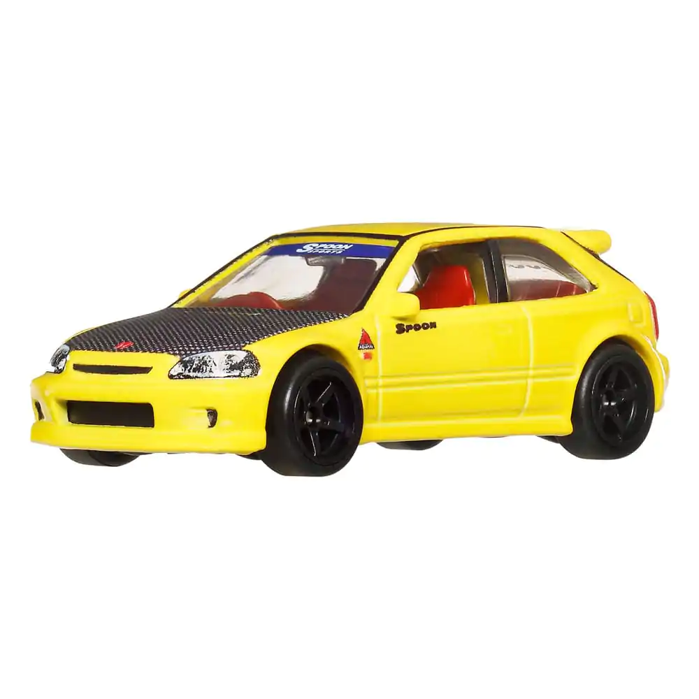 Hot Wheels Premium Car Culture Diecast vozidlo 2-balení 1/64 &#039;99 Honda Civic Type R (EK9) &amp; Honda Civic Type R fotografii produktu