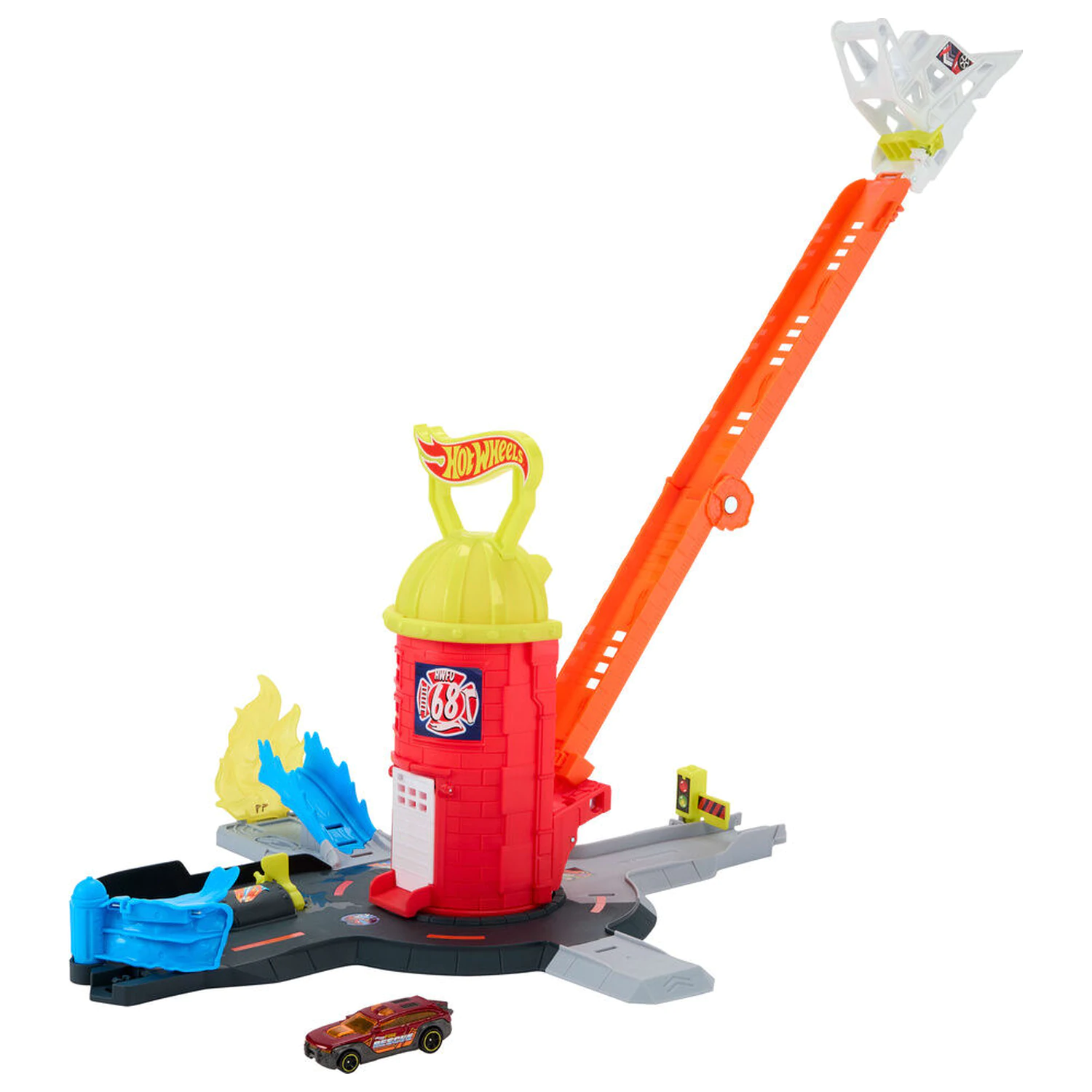 Hot Wheels City Hasičská stanice playset fotografii produktu