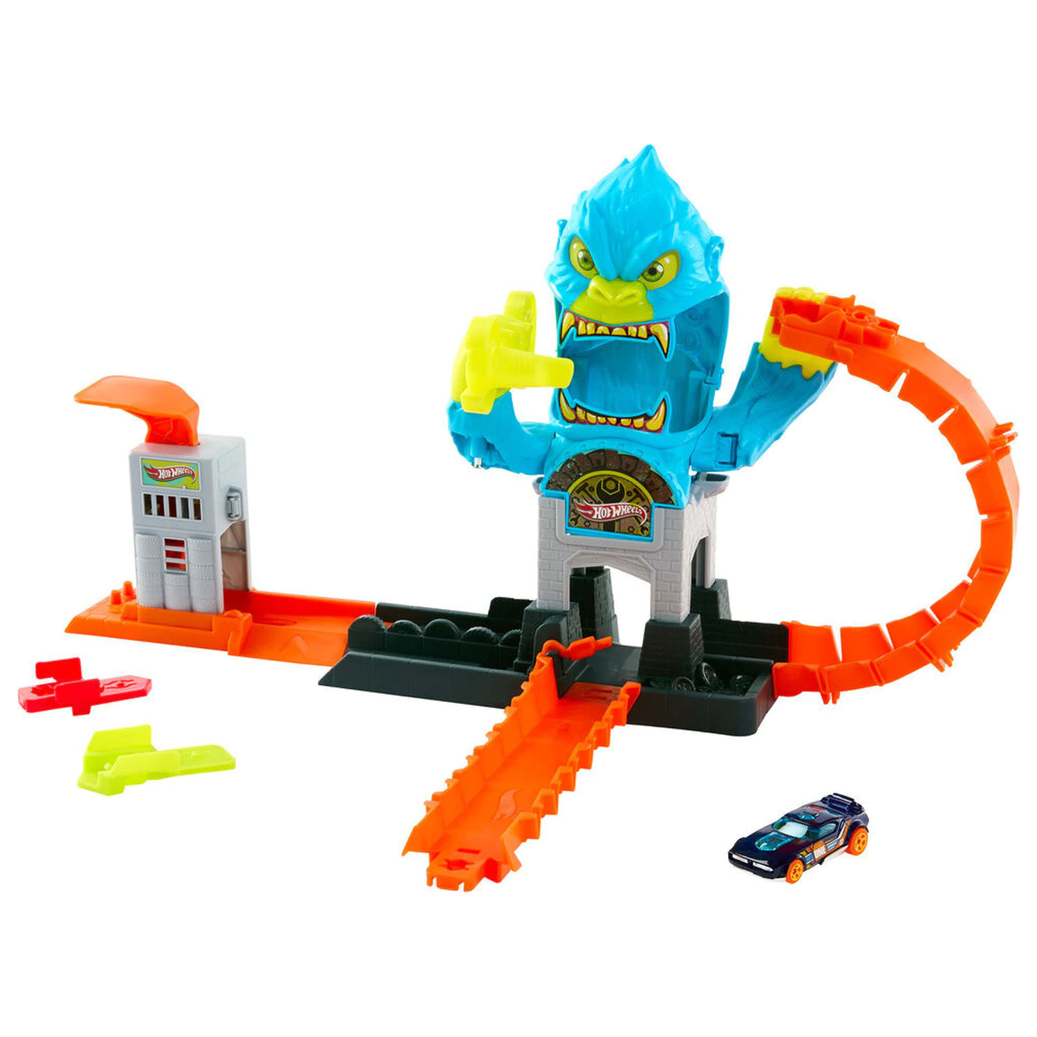 Hot Wheels City Gorilla Slam Attack herní set fotografii produktu
