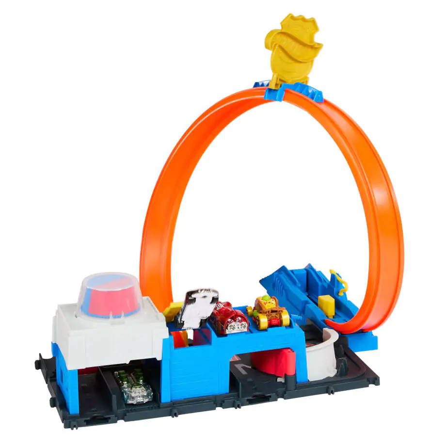 Hot Wheels City Super Policejní Stanice Playset fotografii produktu