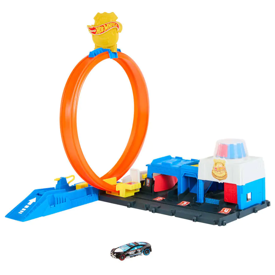 Hot Wheels City Super Policejní Stanice Playset fotografii produktu