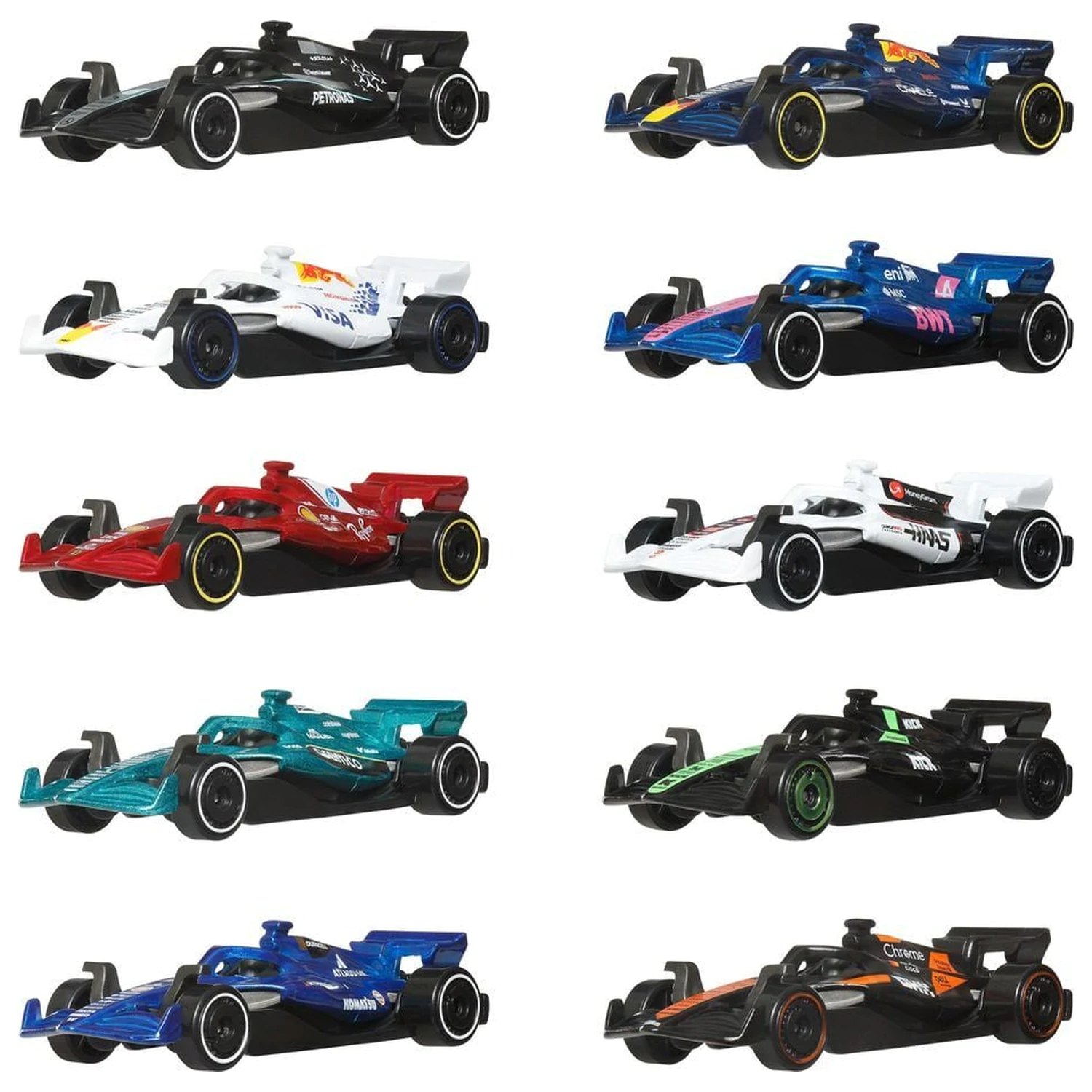 Hot Wheels F1 10 balení aut fotografii produktu