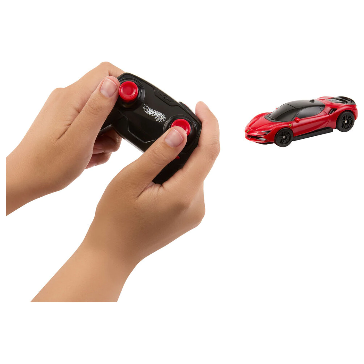 Hot Wheels Ferrari SF90 Rádiem řízené auto fotografii produktu