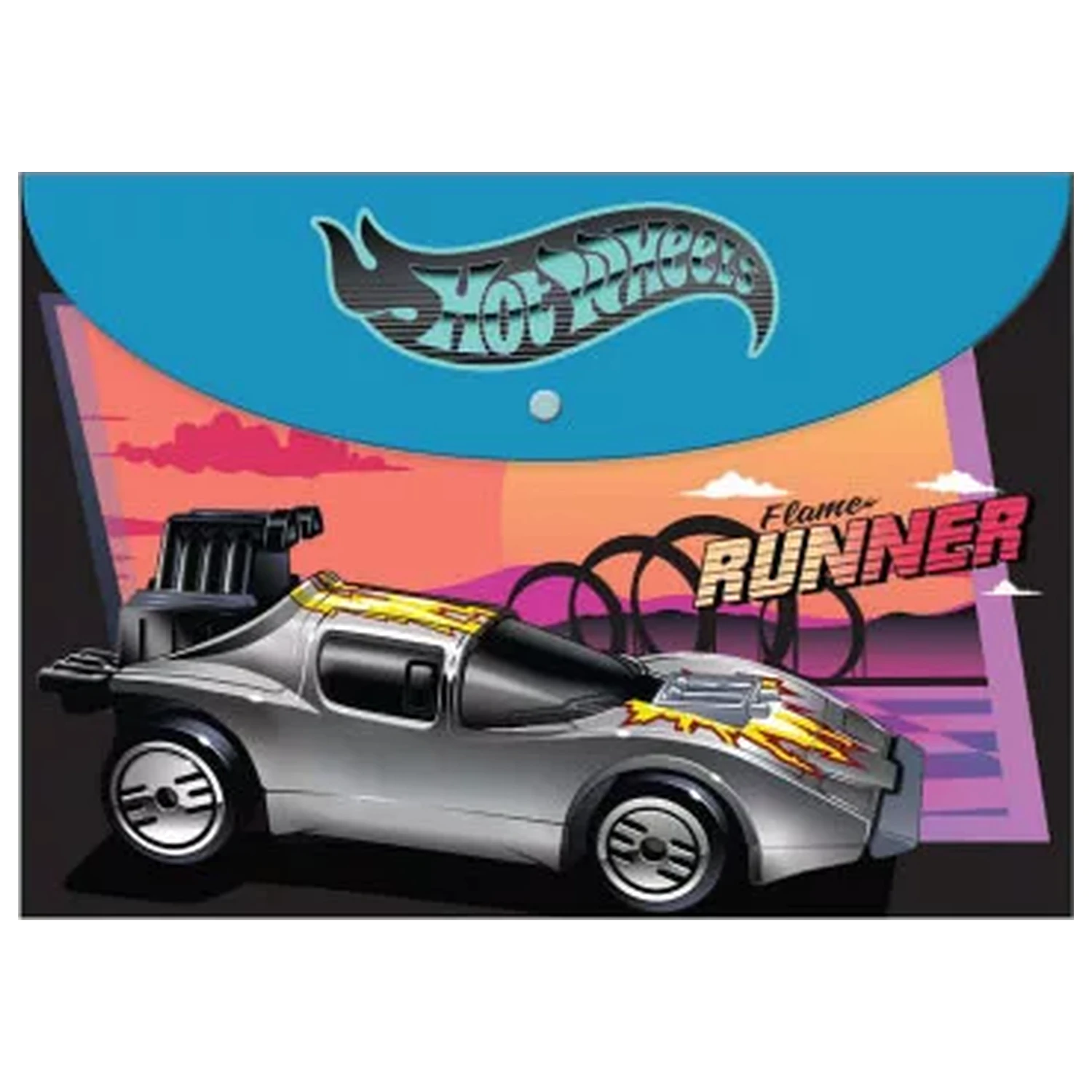 Hot Wheels Flame Runner A/4 Taška s držákem na dokumenty fotografii produktu