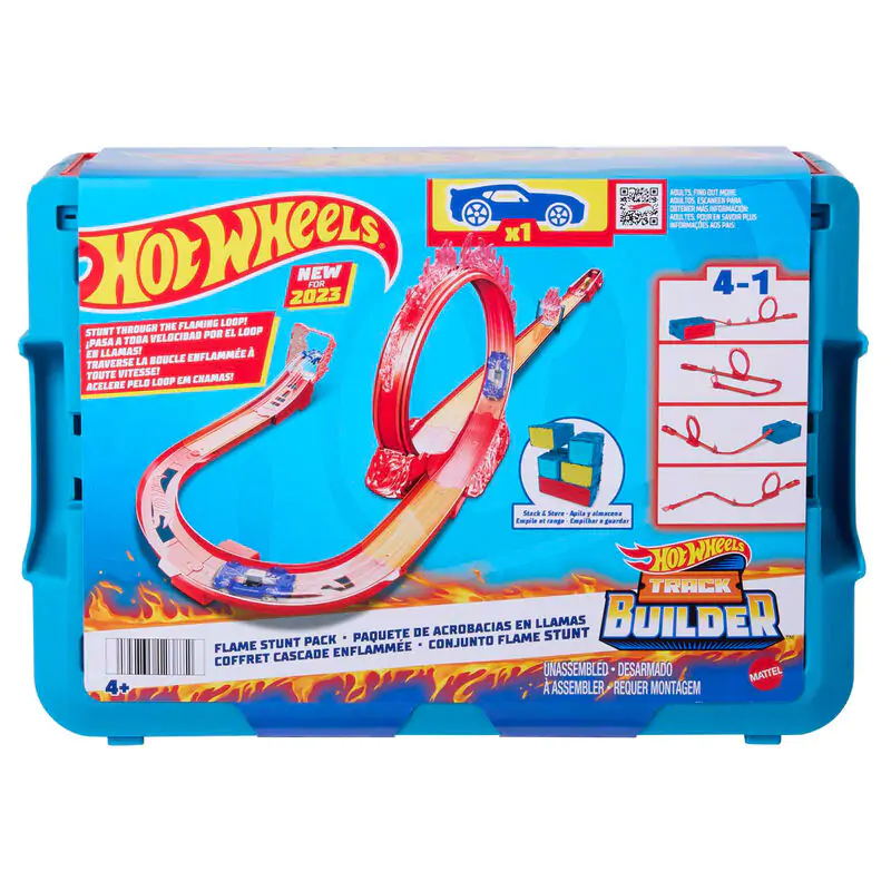 Hot Wheels Flame Stunt Pack fotografii produktu