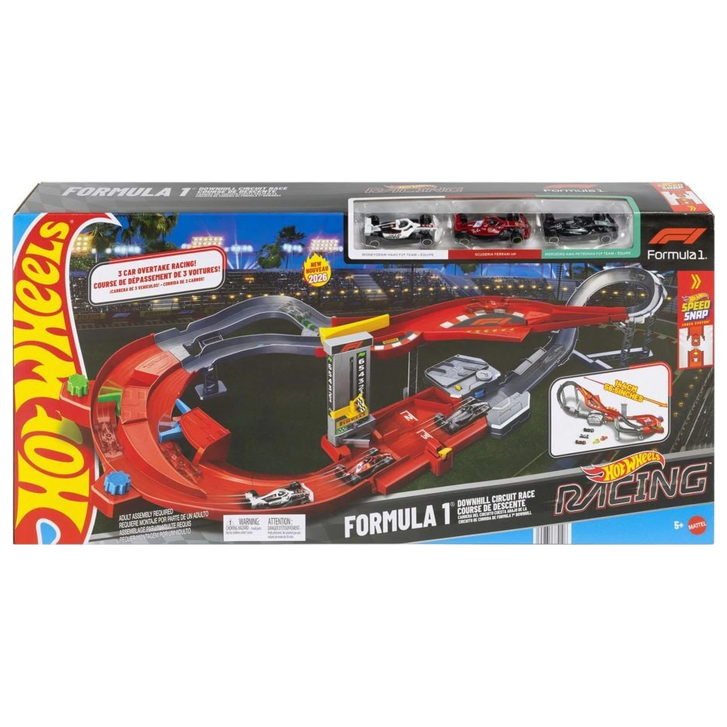 Hot Wheels Formula 1 dráha fotografii produktu