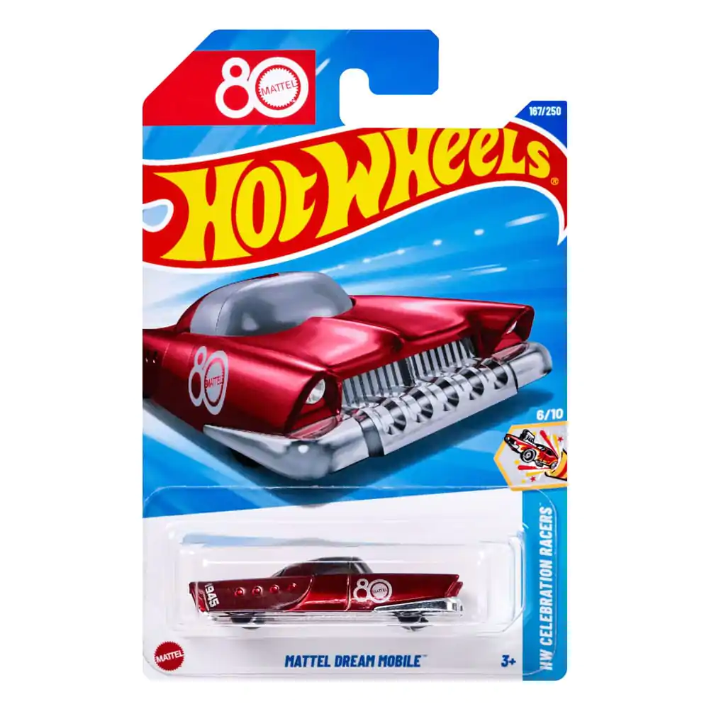 Hot Wheels HW Celebration Racers Diecast Modelauta 1/64 80. výročí Mattel Dream Mobile fotografii produktu