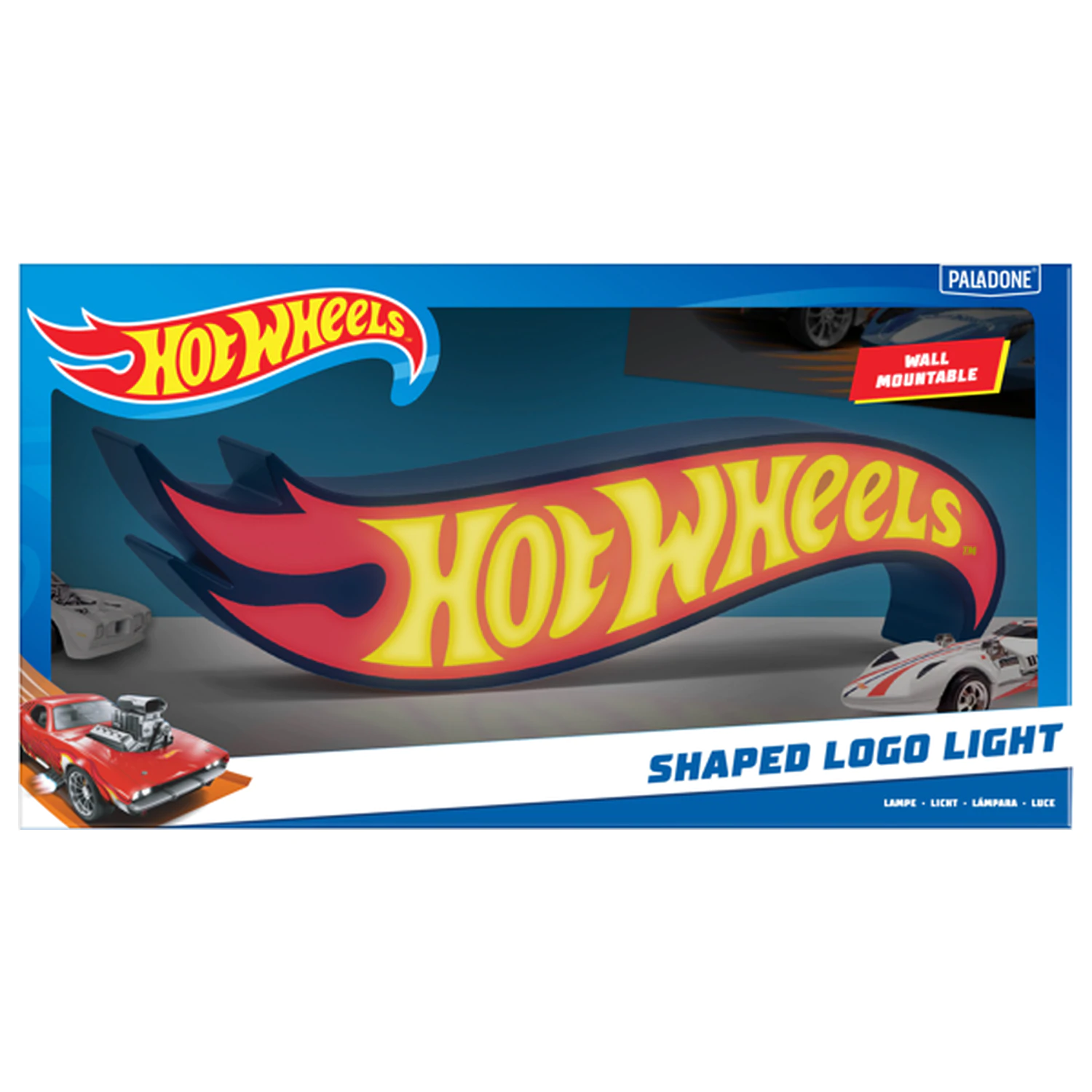 HOT WHEELS - světlo ve tvaru loga fotografii produktu