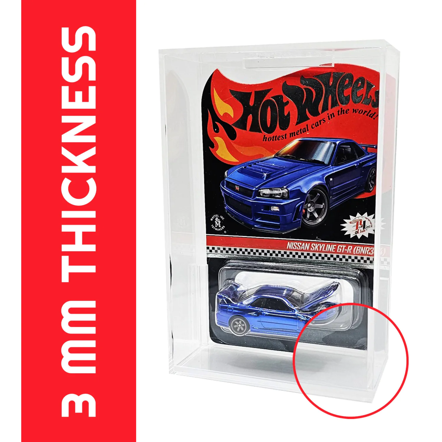 Hot Wheels Mainline akrylové pouzdro 2-Pack fotografii produktu