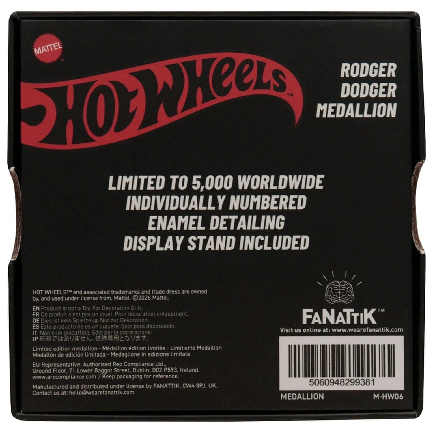 Hot Wheels Medallion Rodger Dodger Limitovaná edice fotografii produktu