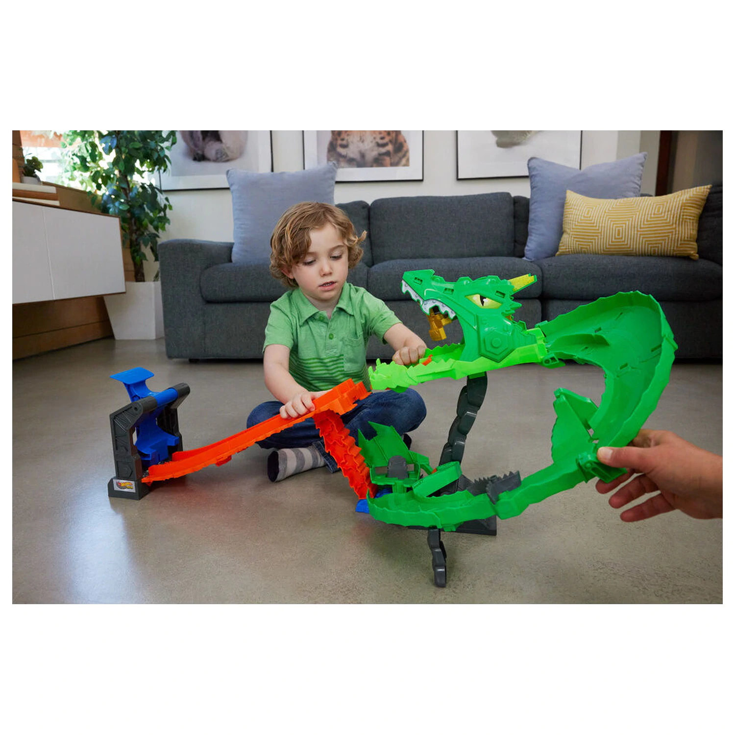 Hot Wheels Monster Trucks Dragon Demolition fotografii produktu