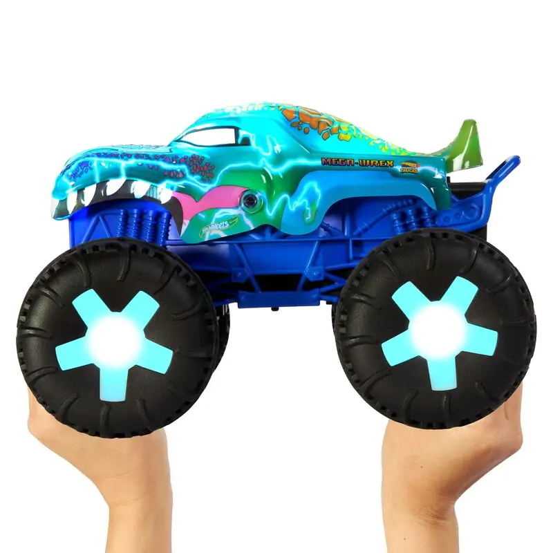 Hot Wheels Monster Trucks Mega Wrex RC auto na dálkové ovládání fotografii produktu