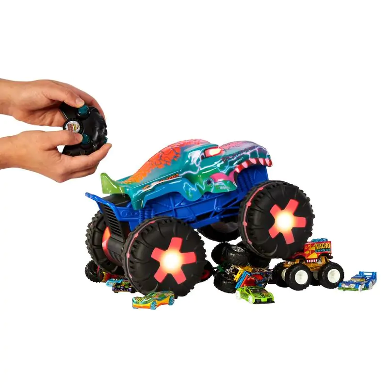 Hot Wheels Monster Trucks Mega Wrex RC auto na dálkové ovládání fotografii produktu