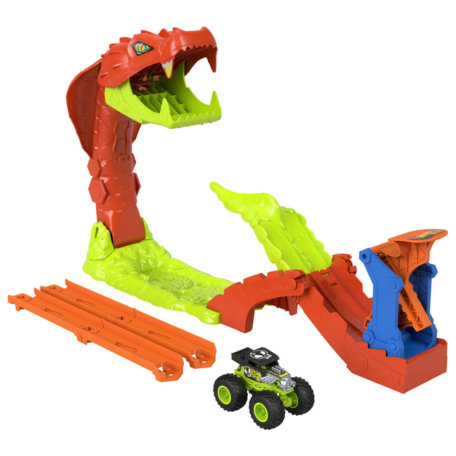Hot Wheels Monster Trucks Snake Bite herní sada fotografii produktu