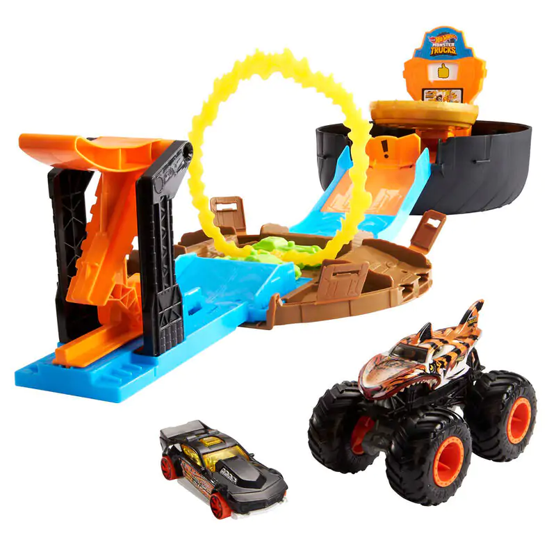 Hot Wheels Monster Trucks Kaskadérská Pneumatika fotografii produktu