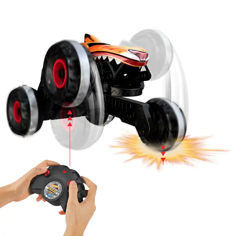 Hot Wheels Monster Trucks Nezkrotný Žralok tygří fotografii produktu