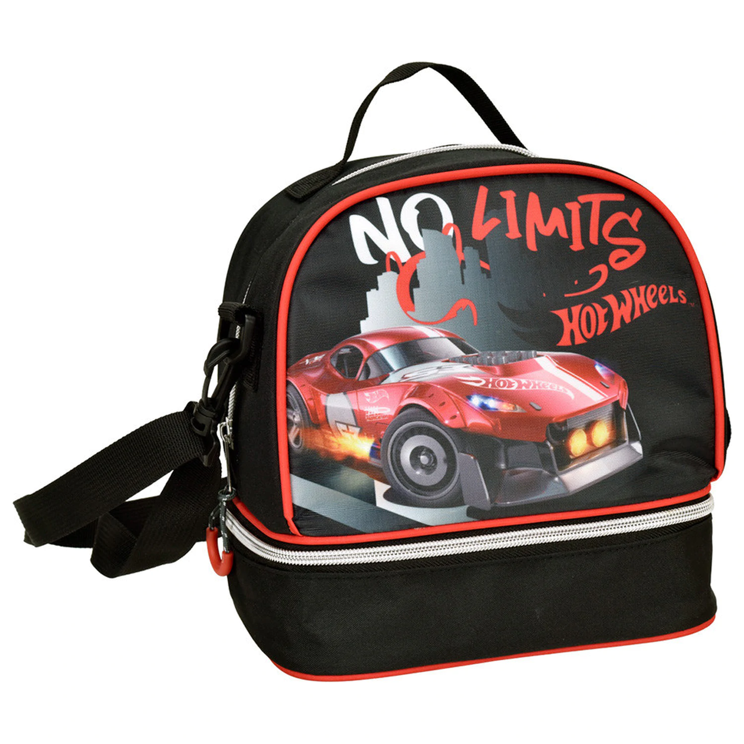Hot Wheels No Limits termotaška na oběd 21 cm fotografii produktu