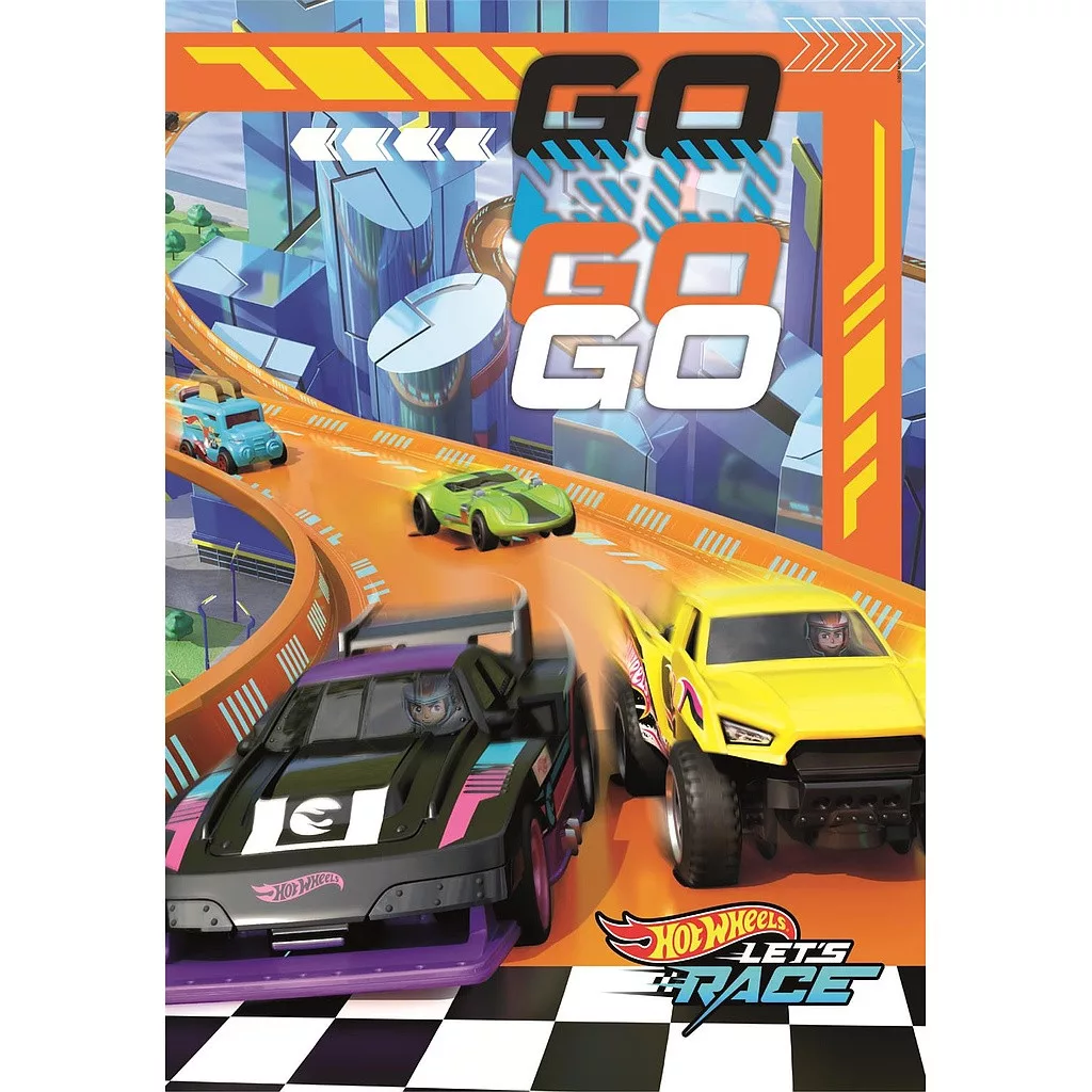 Hot Wheels puzzle 180 dílků fotografii produktu