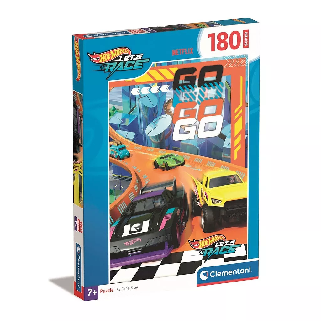 Hot Wheels puzzle 180 dílků fotografii produktu