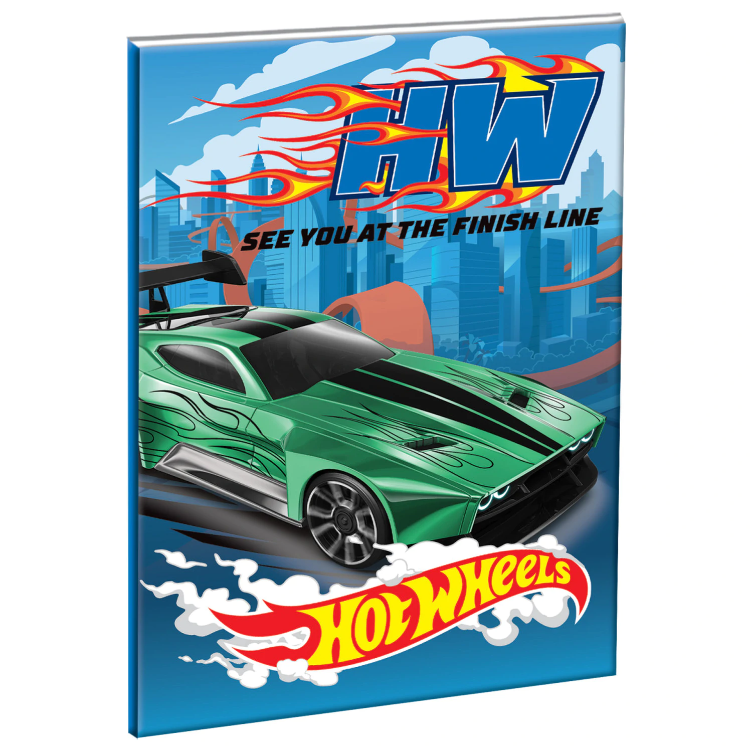 Hot Wheels Race B/5 Linkovaný Notebook 40 listů fotografii produktu