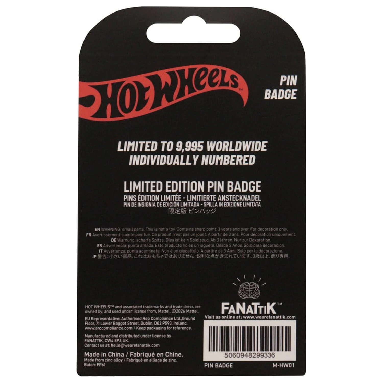 Hot Wheels odznak Race Team limitovaná edice fotografii produktu