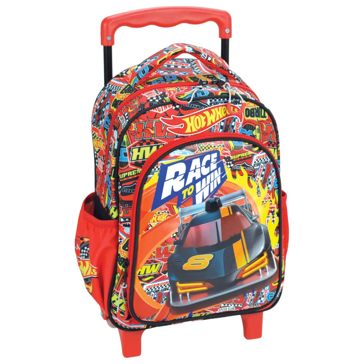 Hot Wheels Race to Win Rolling Preschool Batoh, Taška 30 cm fotografii produktu
