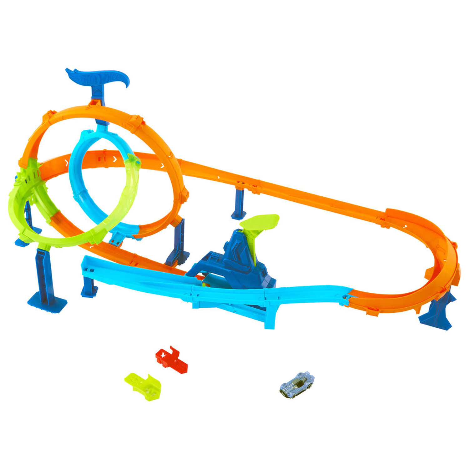 Hot Wheels Rapid Launch Cyclone herní set fotografii produktu