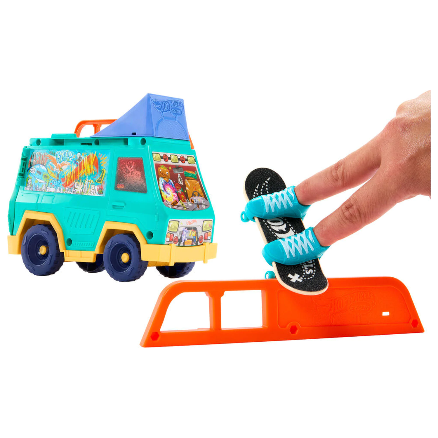 Hot Wheels Skate Van hrací sada fotografii produktu
