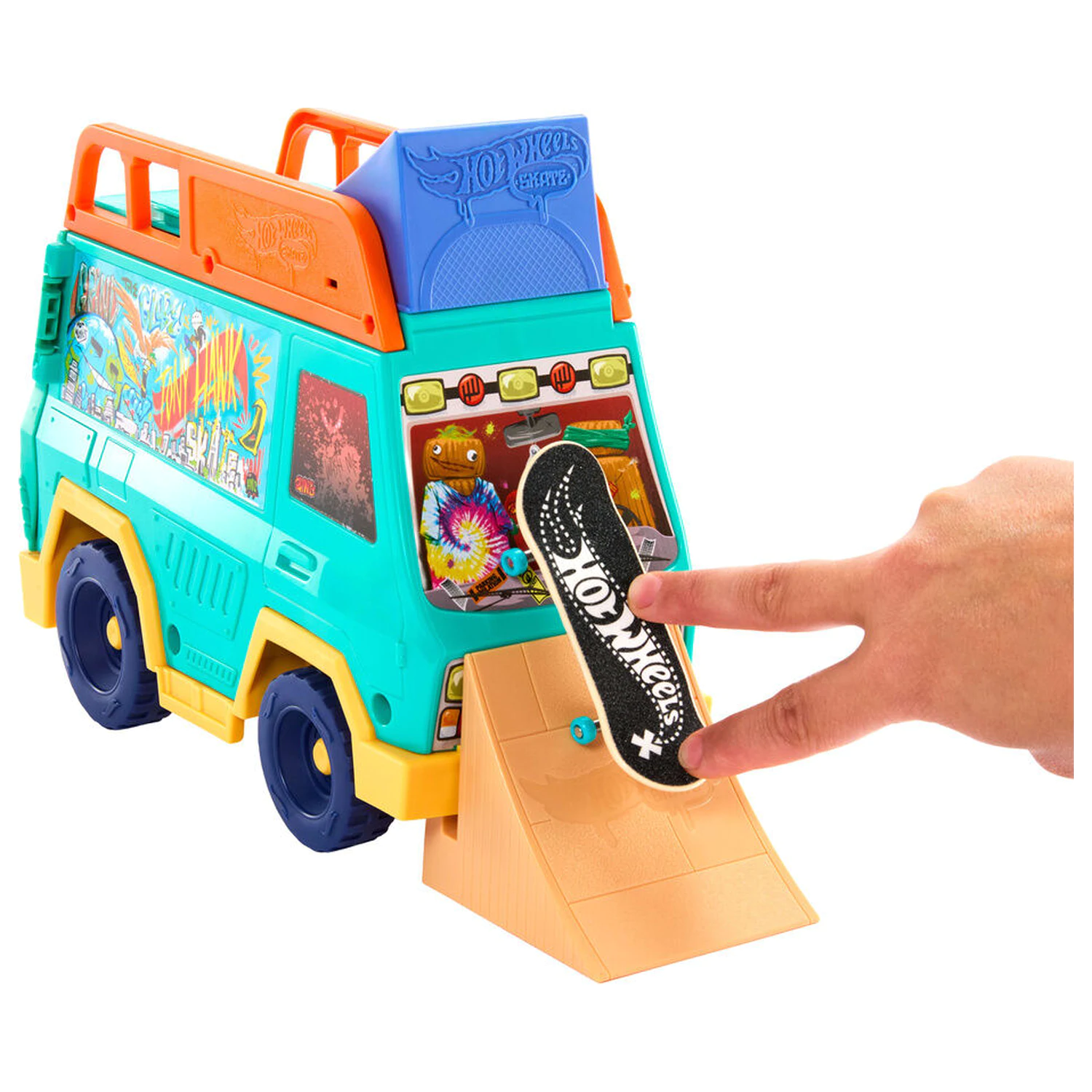 Hot Wheels Skate Van hrací sada fotografii produktu
