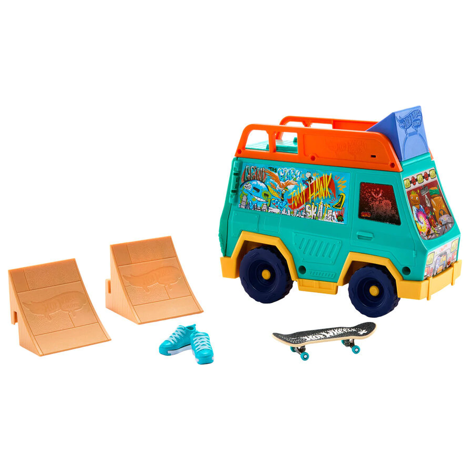 Hot Wheels Skate Van hrací sada fotografii produktu