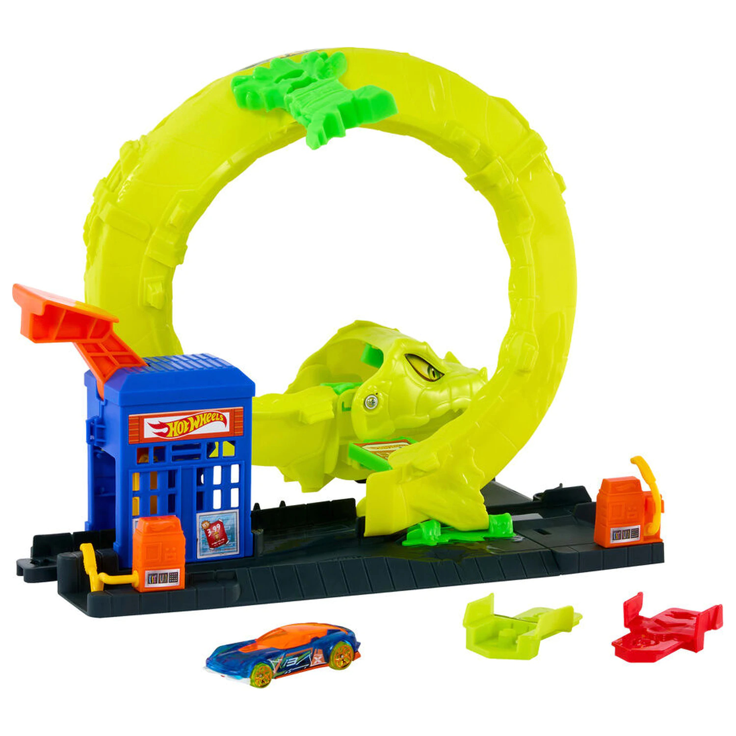 Hot Wheels Snake Spiral útok fotografii produktu