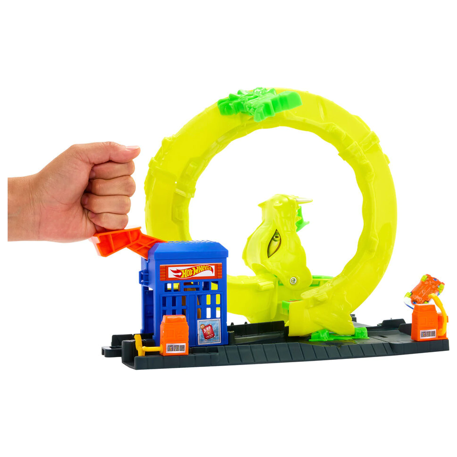 Hot Wheels Snake Spiral útok fotografii produktu