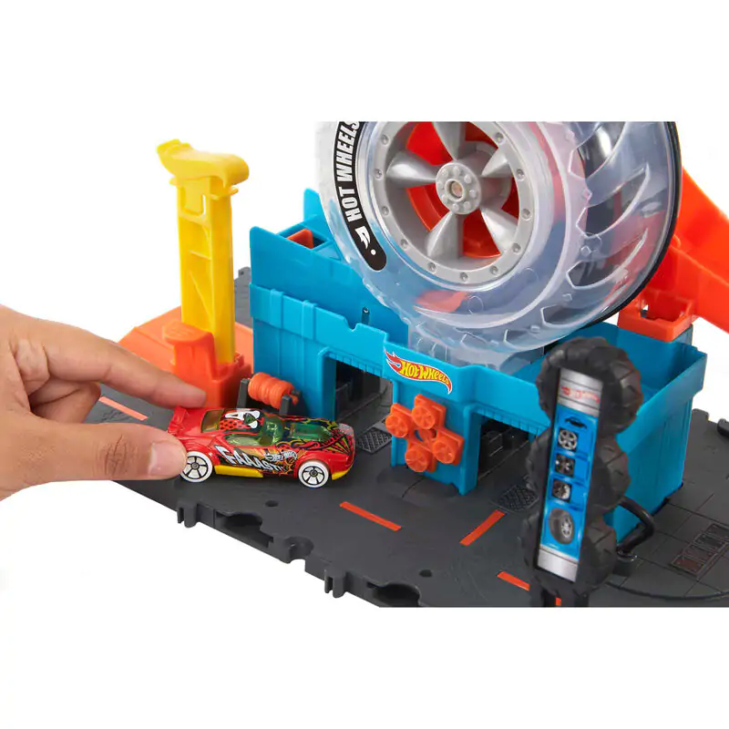 Hot Wheels Super Twist servis pneumatik fotografii produktu