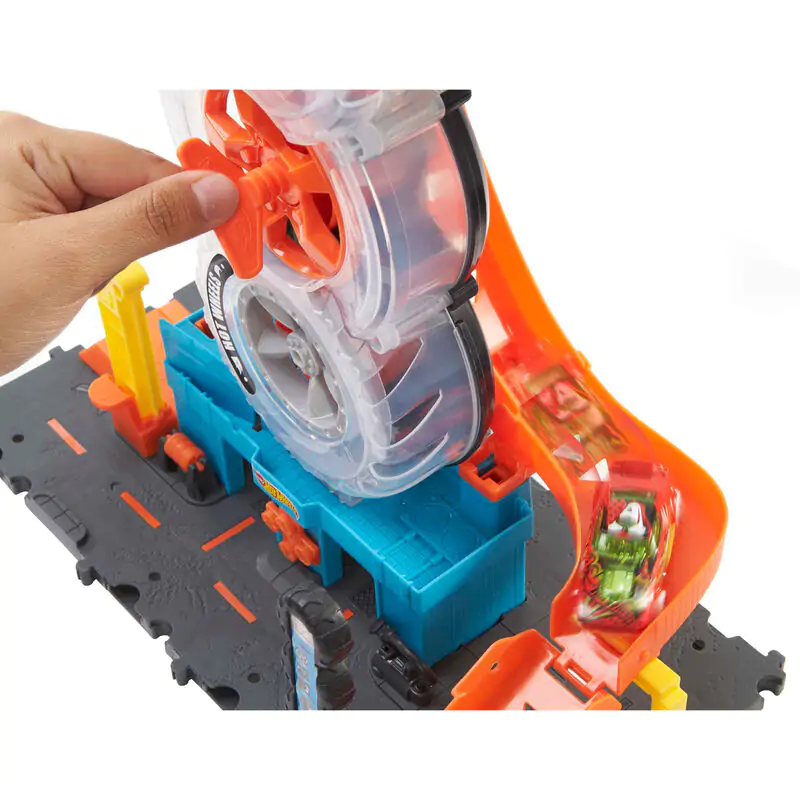 Hot Wheels Super Twist servis pneumatik fotografii produktu