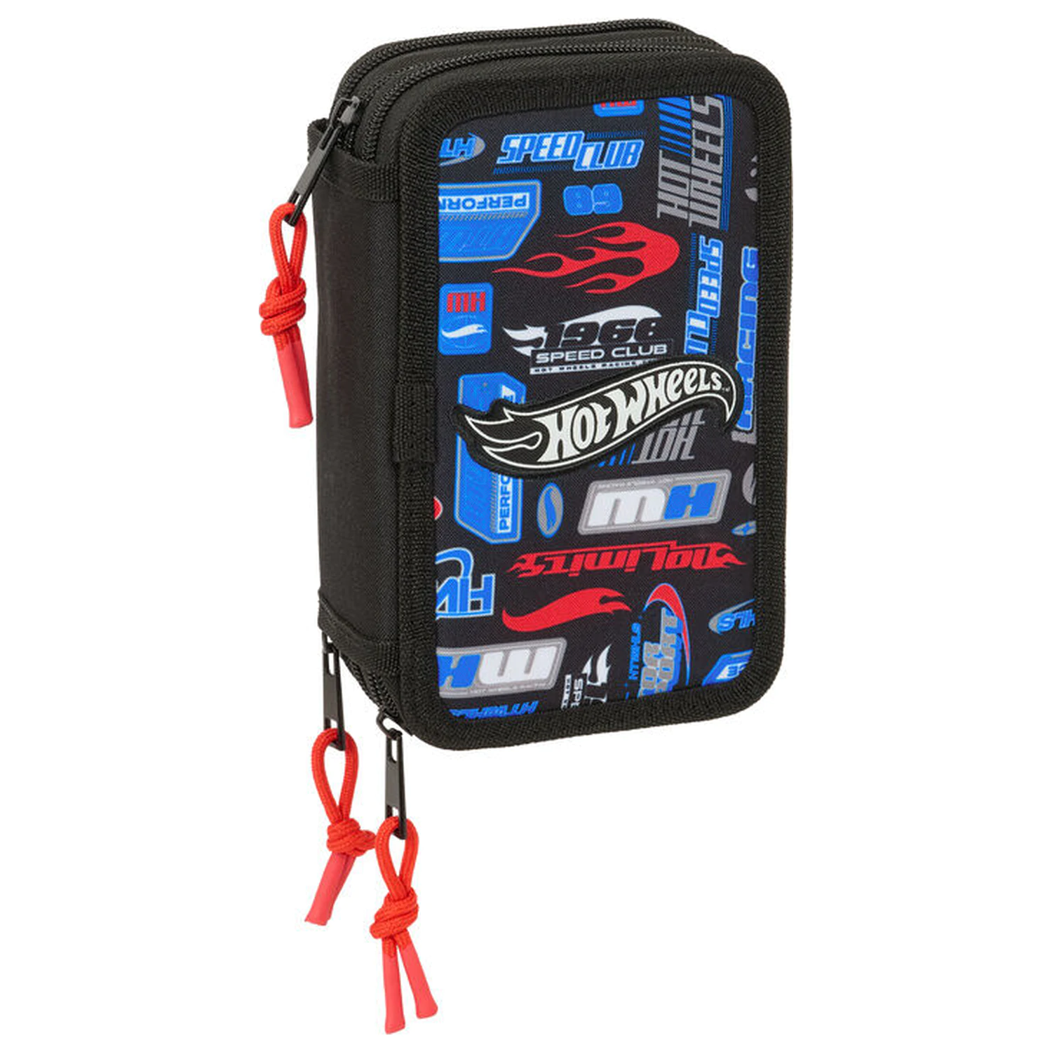 Hot Wheels trojitý penál 37 ks fotografii produktu