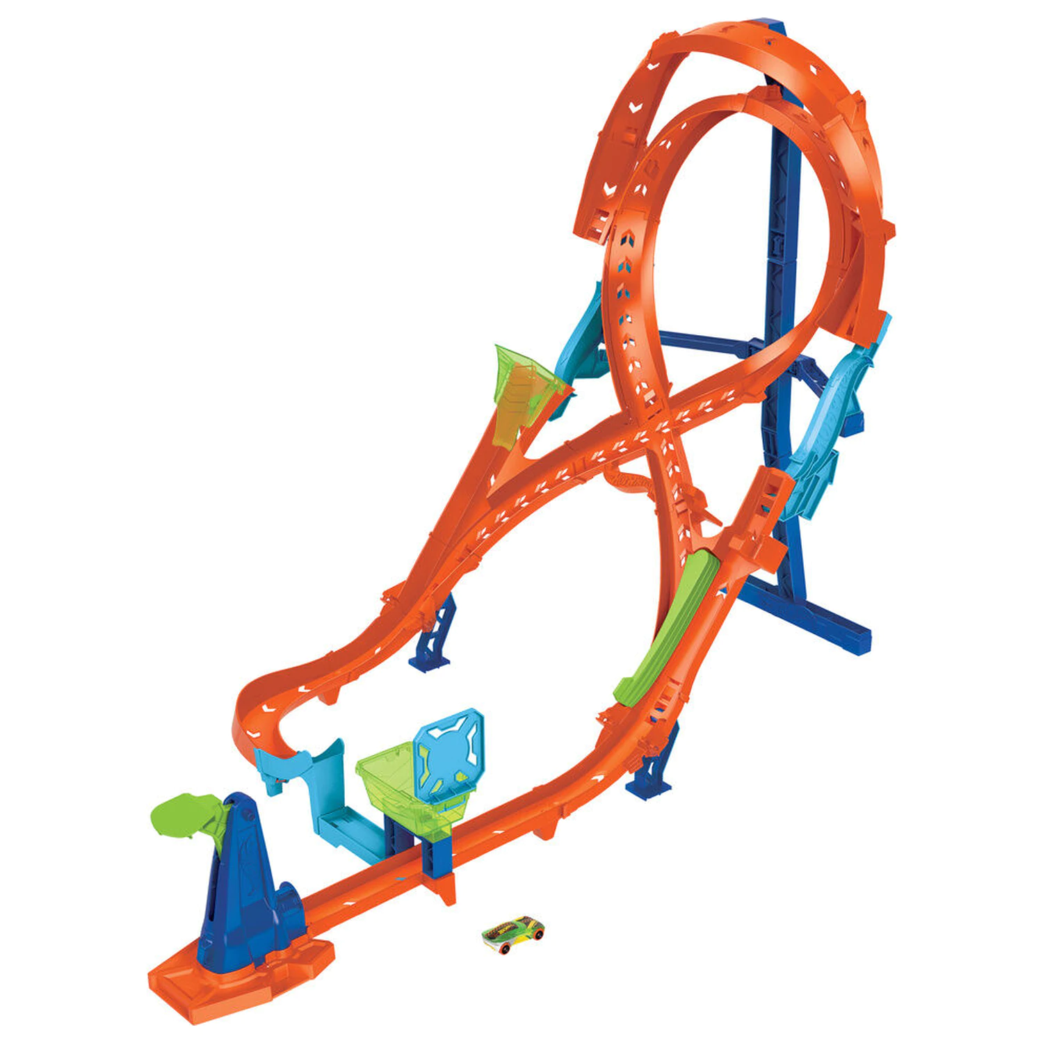 Hot Wheels Vertikální osmičková skokanská hrací sada fotografii produktu