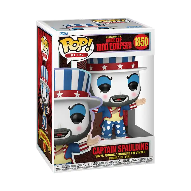 House of 1000 Corpses Funko POP! Plus Vinylová Figurka Capt. Spaulding 9 cm fotografii produktu