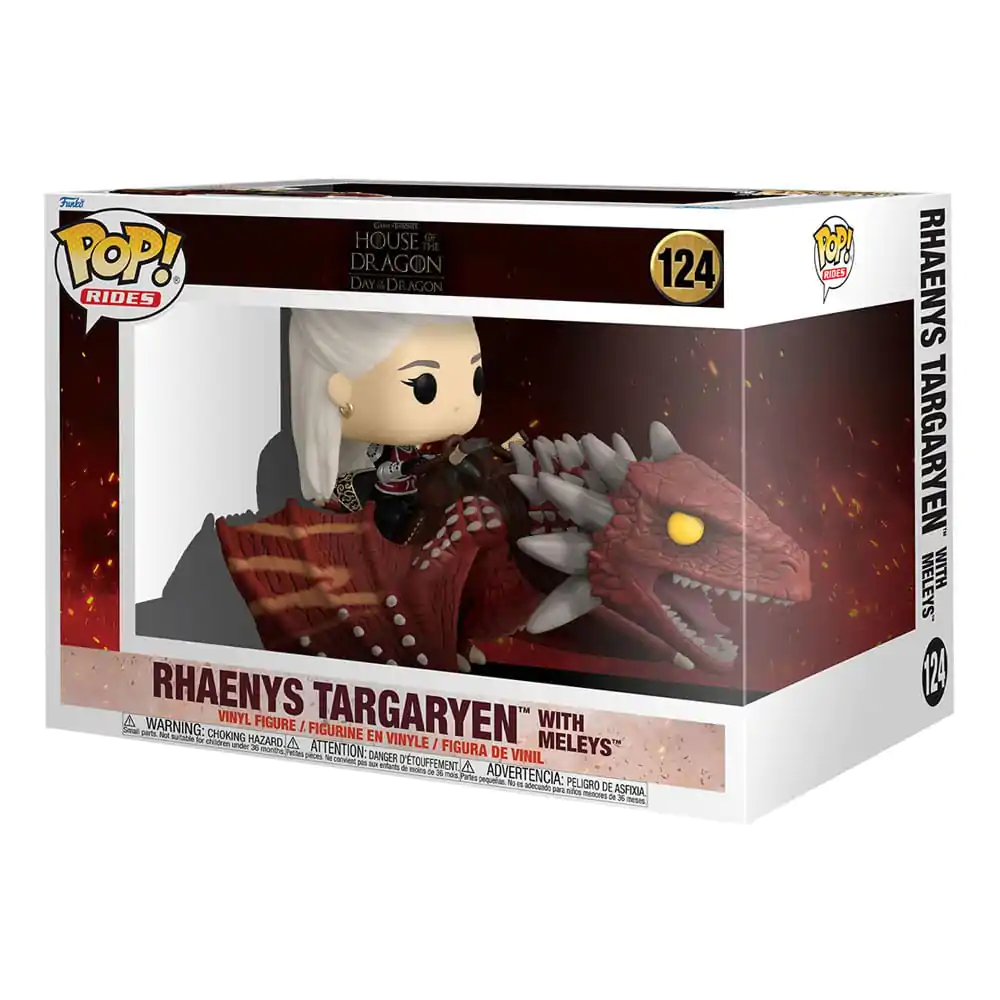 House of the Dragon Funko POP! Rides Deluxe Vinyl figurka Rhaenys Targaryen s Meleys 9 cm fotografii produktu