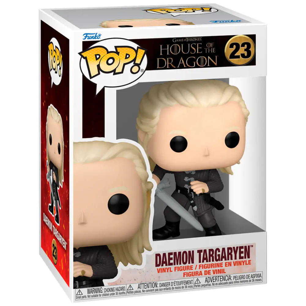 House of the Dragon Funko POP! TV Vinyl Figure Daemon Targaryen 9 cm Figurka fotografii produktu