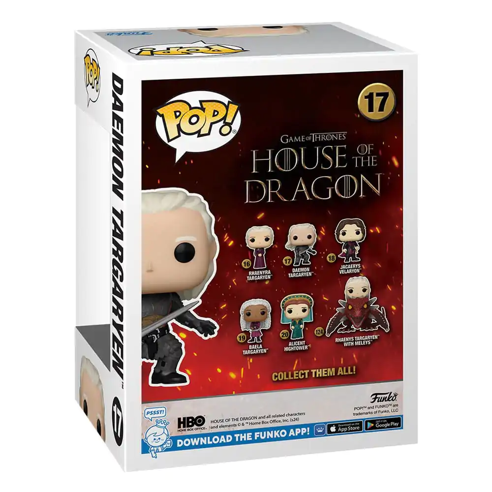 House of the Dragon Funko POP! TV vinylová figurka Daemon Targaryen 9 cm fotografii produktu