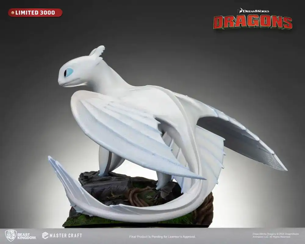 How To Train Your Dragon 3 Master Craft Statue Light Fury 29 cm Socha fotografii produktu