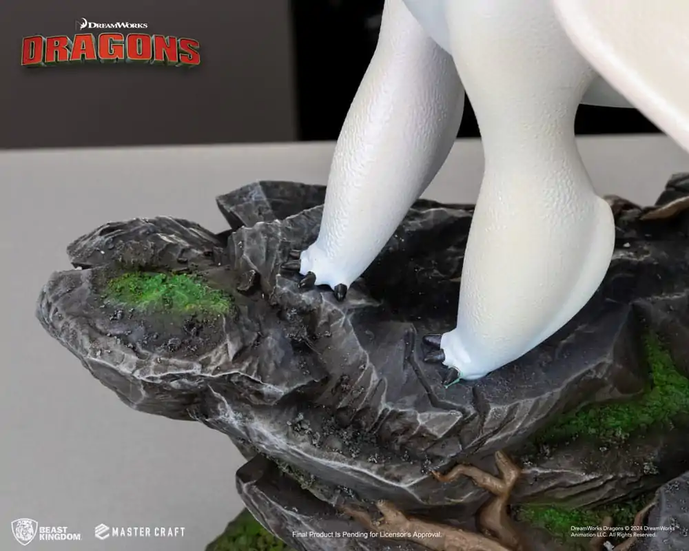 How To Train Your Dragon 3 Master Craft Statue Light Fury 29 cm Socha fotografii produktu