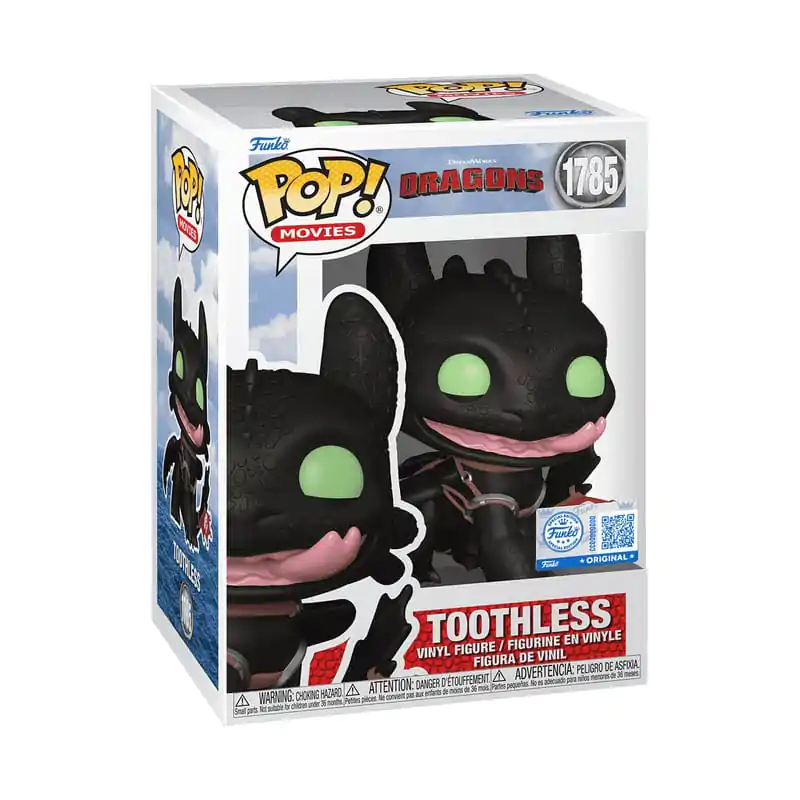 How to Train Your Dragon Funko POP! Vinylová figurka Toothless w/Tongue 9 cm fotografii produktu