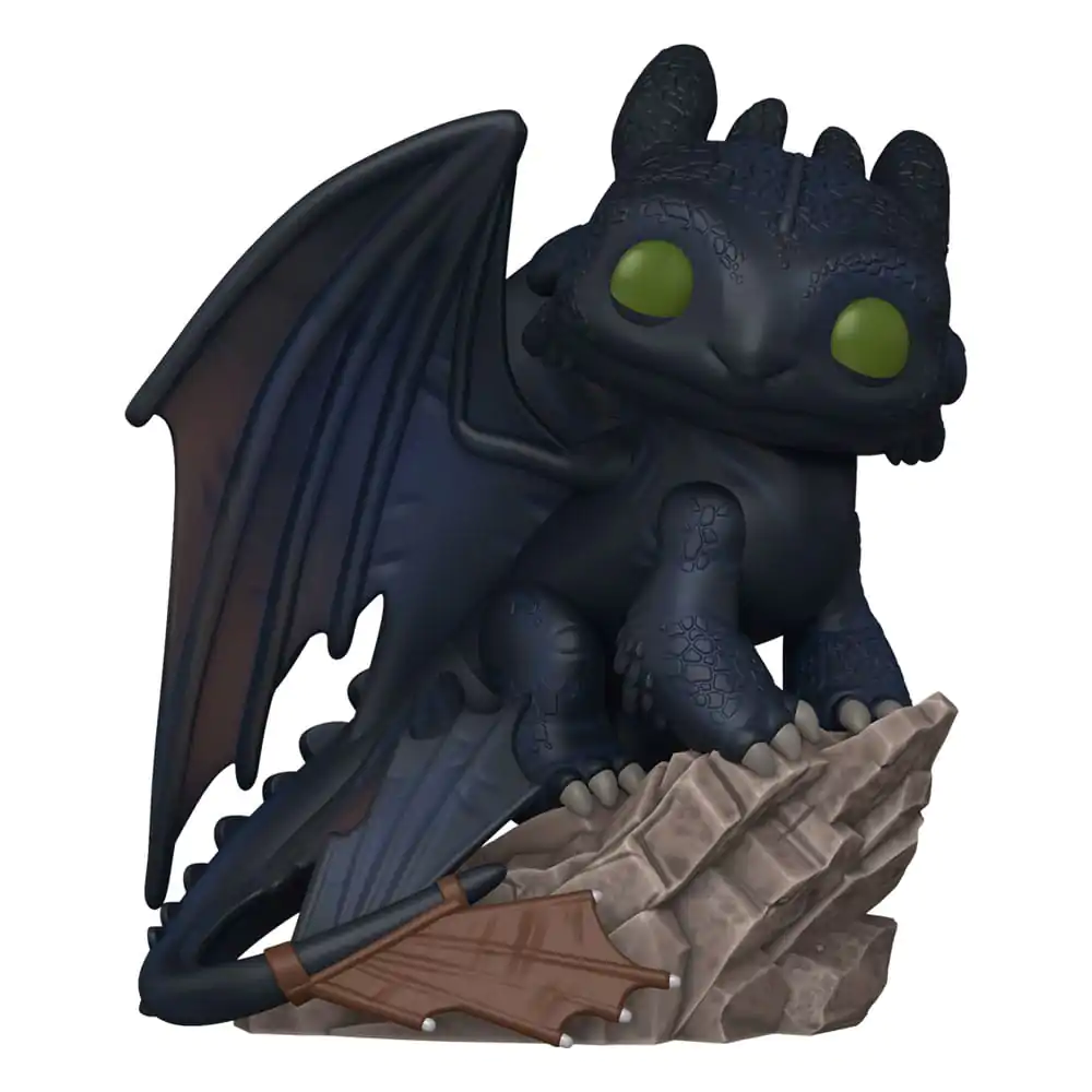 How to Train Your Dragon LAM Funko POP! Deluxe vinylová figurka Toothless 16 cm fotografii produktu