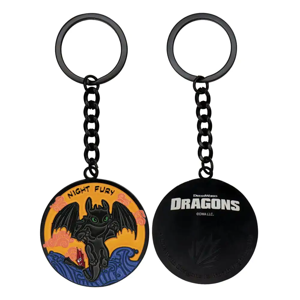How to Train Your Dragon klíčenka Night Fury Limited Edition fotografii produktu